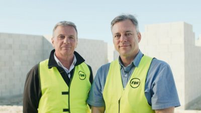 FBR (ASX:FBR) - CEO, Mike Pivac (left) and CTO, Mark Pivac (right)